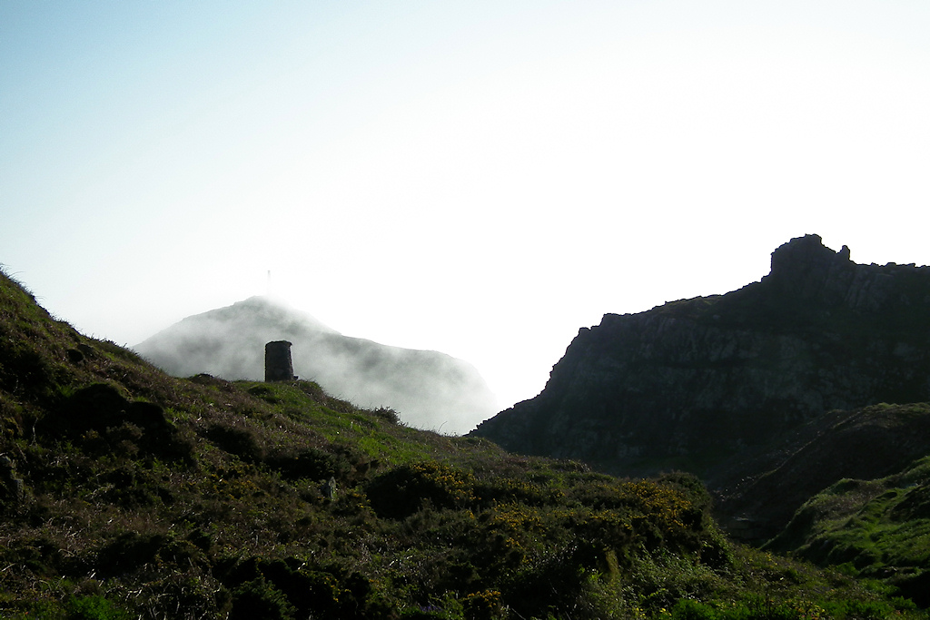 Cape Cornwall as seen from the Nancherrow valley